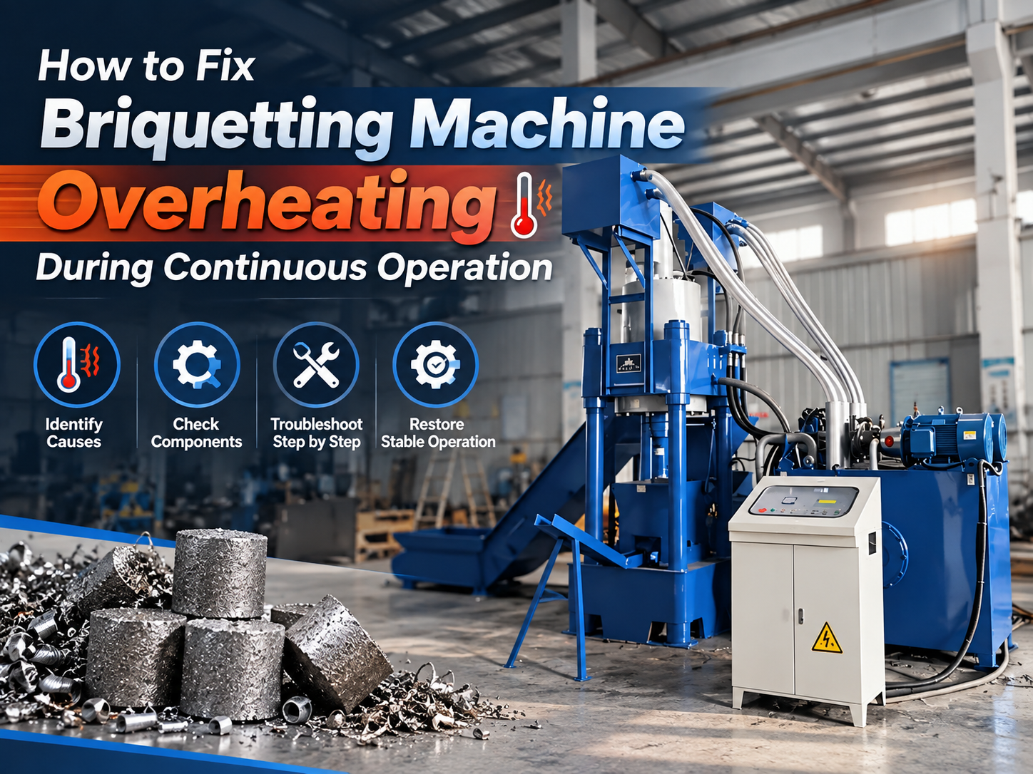how to fix briquetting machine overheating during continuous operation a comprehensive har