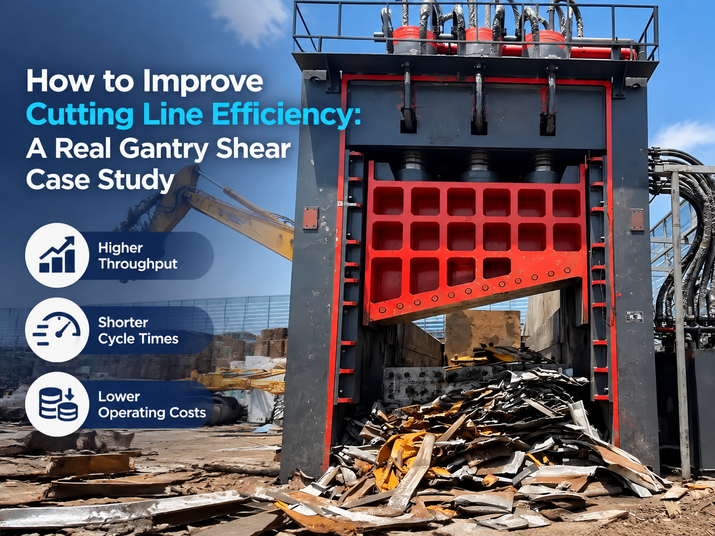 how to improve cutting line efficiency a real gantry shear case study