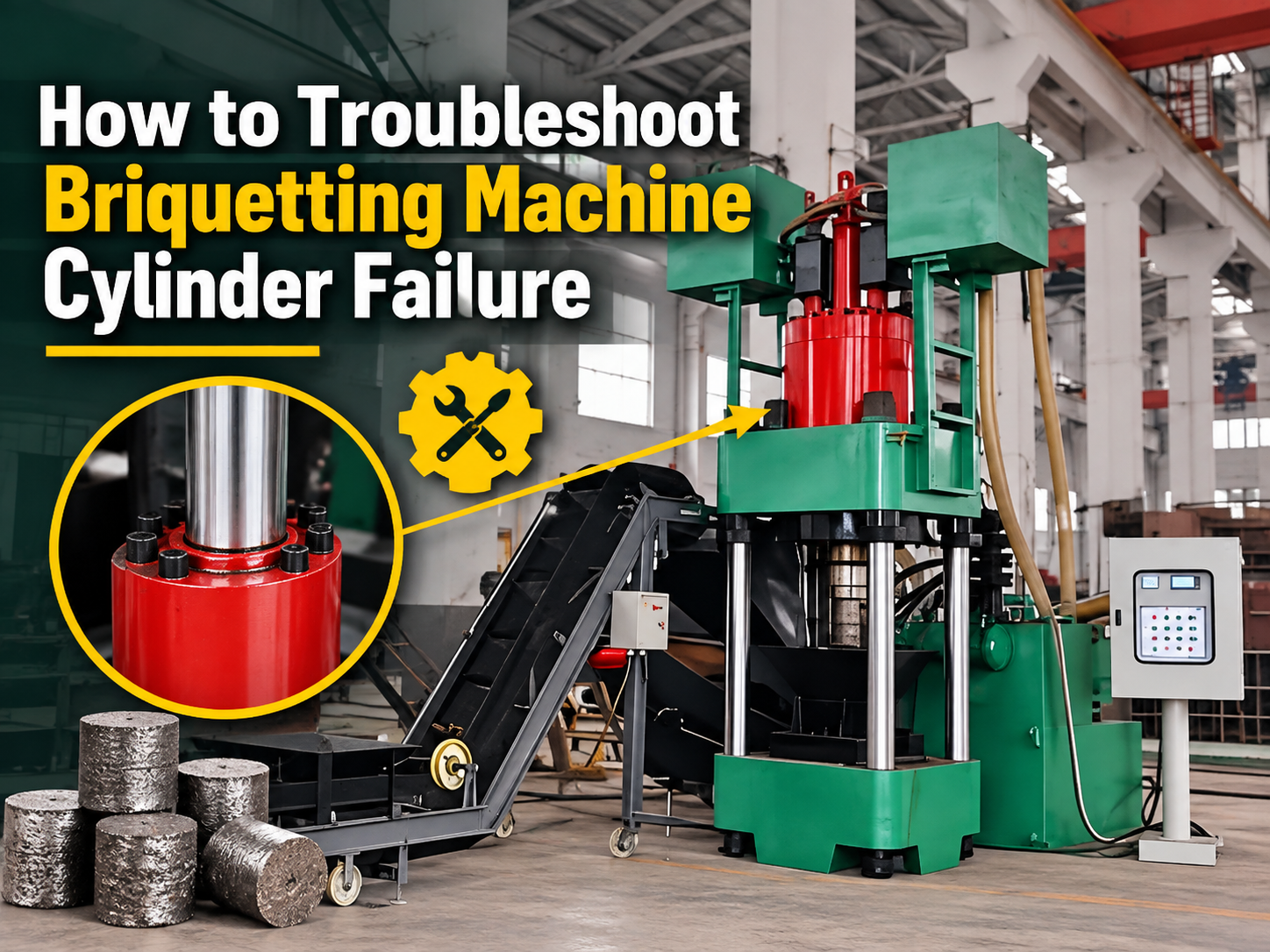 how to troubleshoot briquetting machine cylinder failure a comprehensive industrial guide
