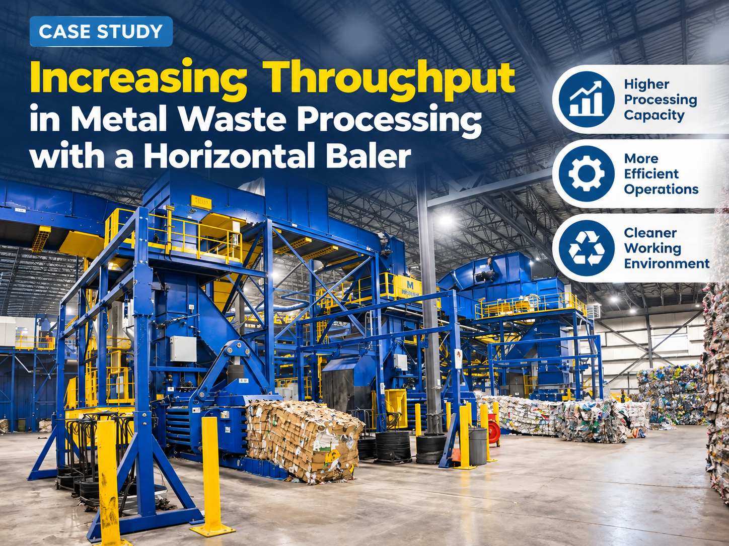 increasing throughput in metal waste processing with a horizontal baler a comprehensive gu