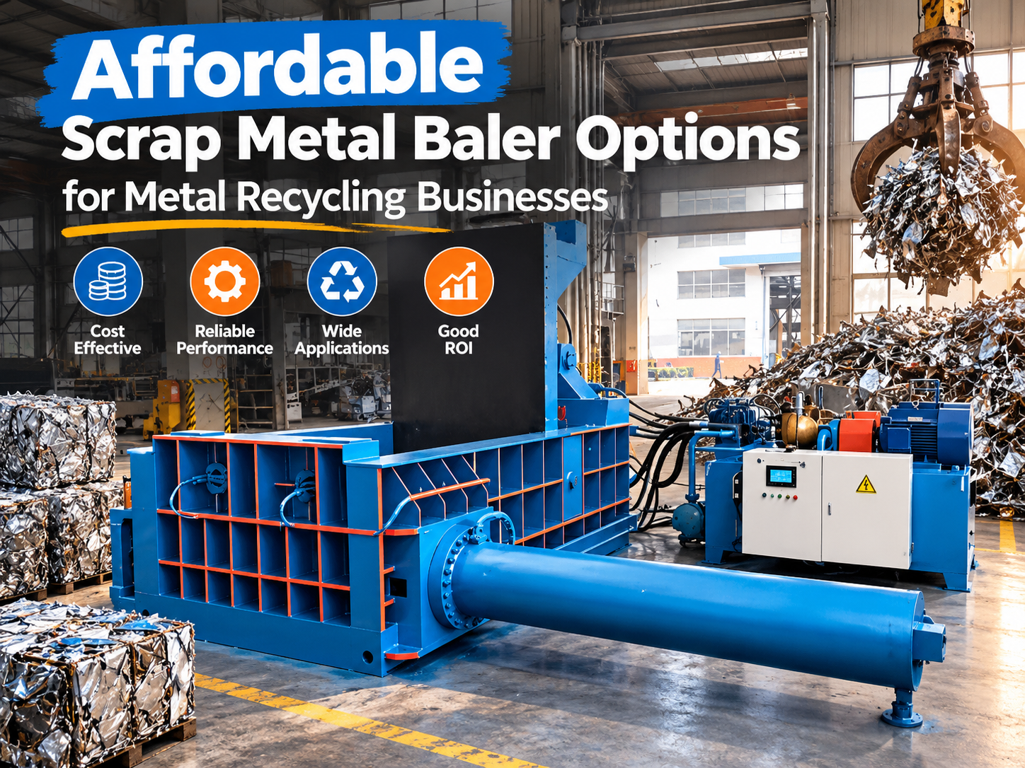 affordable scrap metal baler options for metal recycling businesses a comprehensive guide