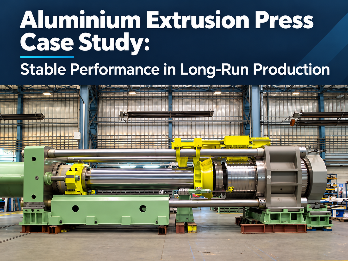 aluminium extrusion press case study stable performance in long run production