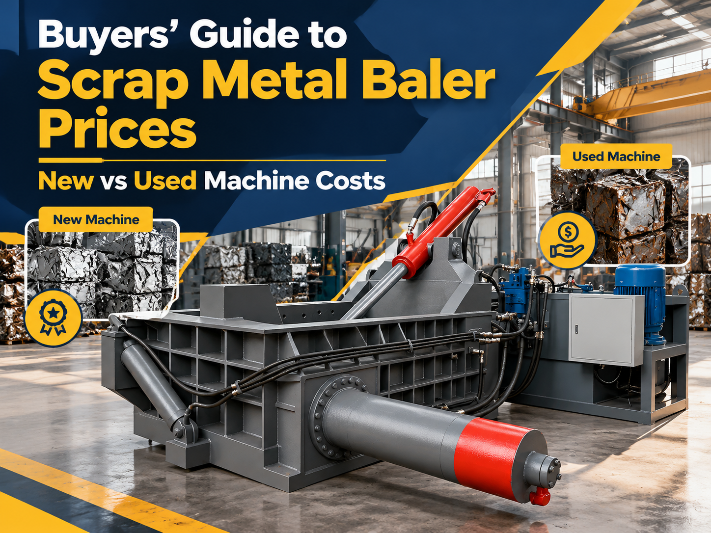 buyers guide to scrap metal baler prices new vs used machine costs