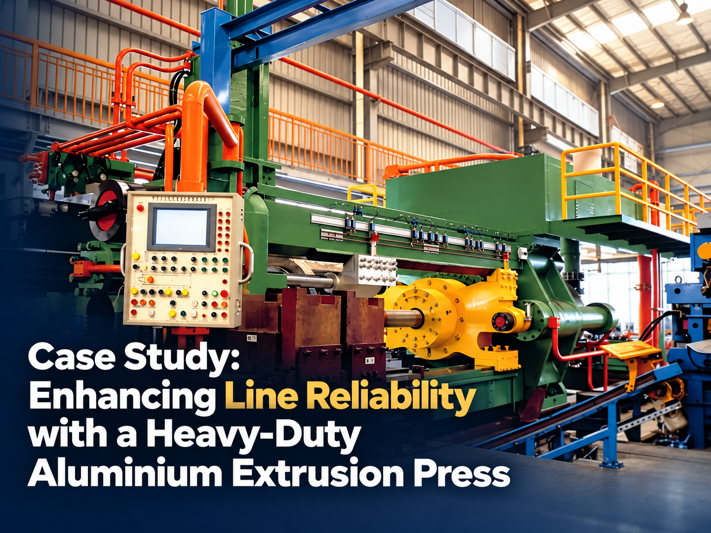 case study enhancing line reliability with a heavy duty aluminium extrusion press