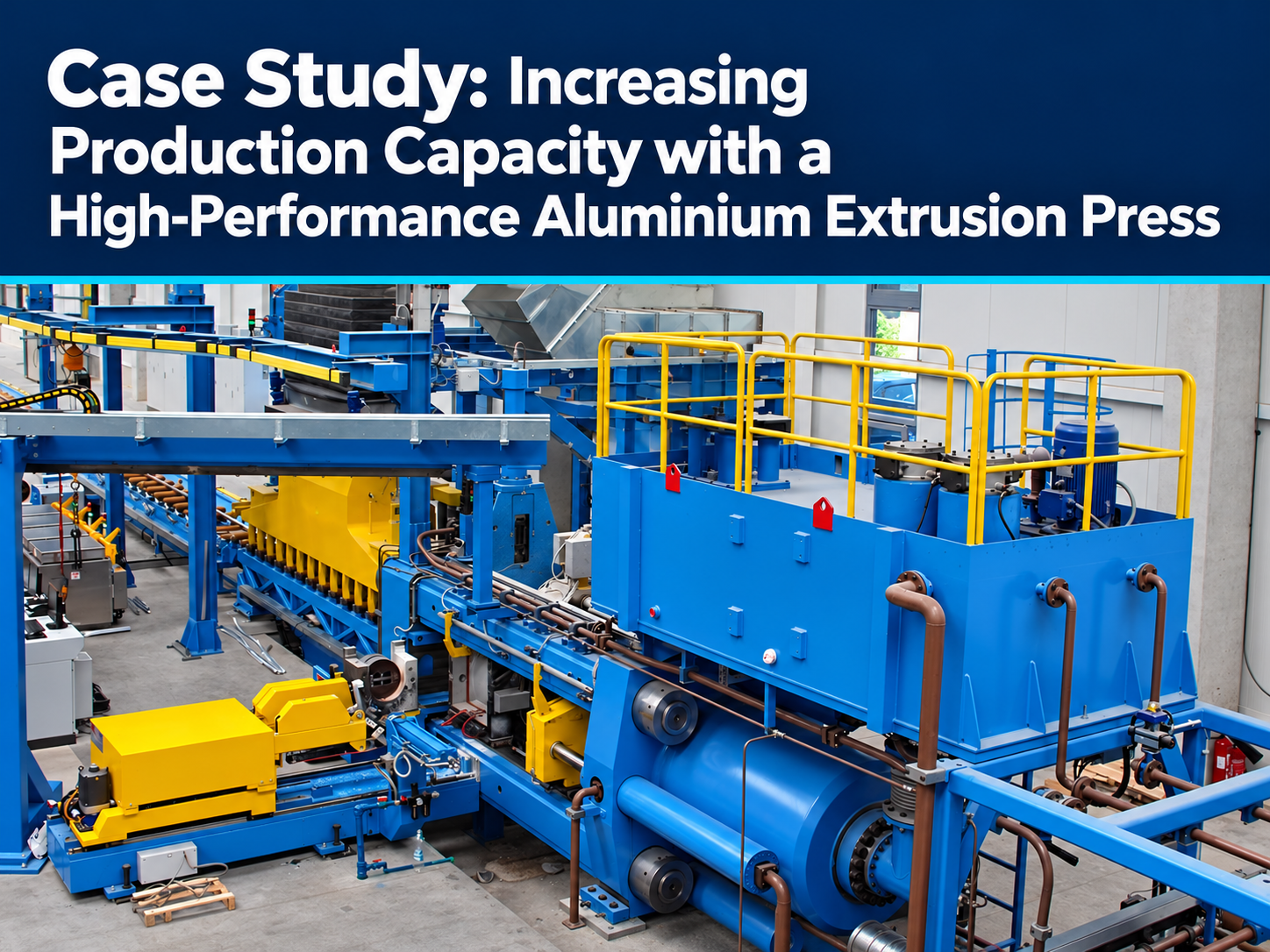 case study increasing production capacity with a high performance aluminium extrusion pres