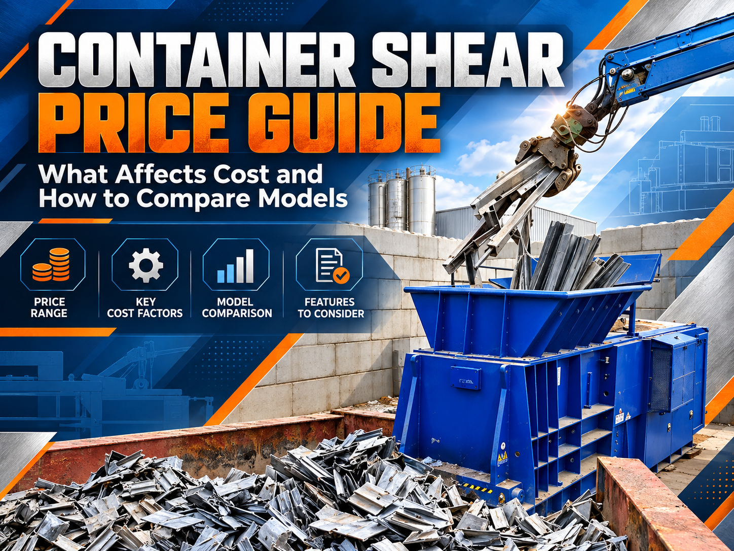 container shear price guide what affects cost and how to compare models