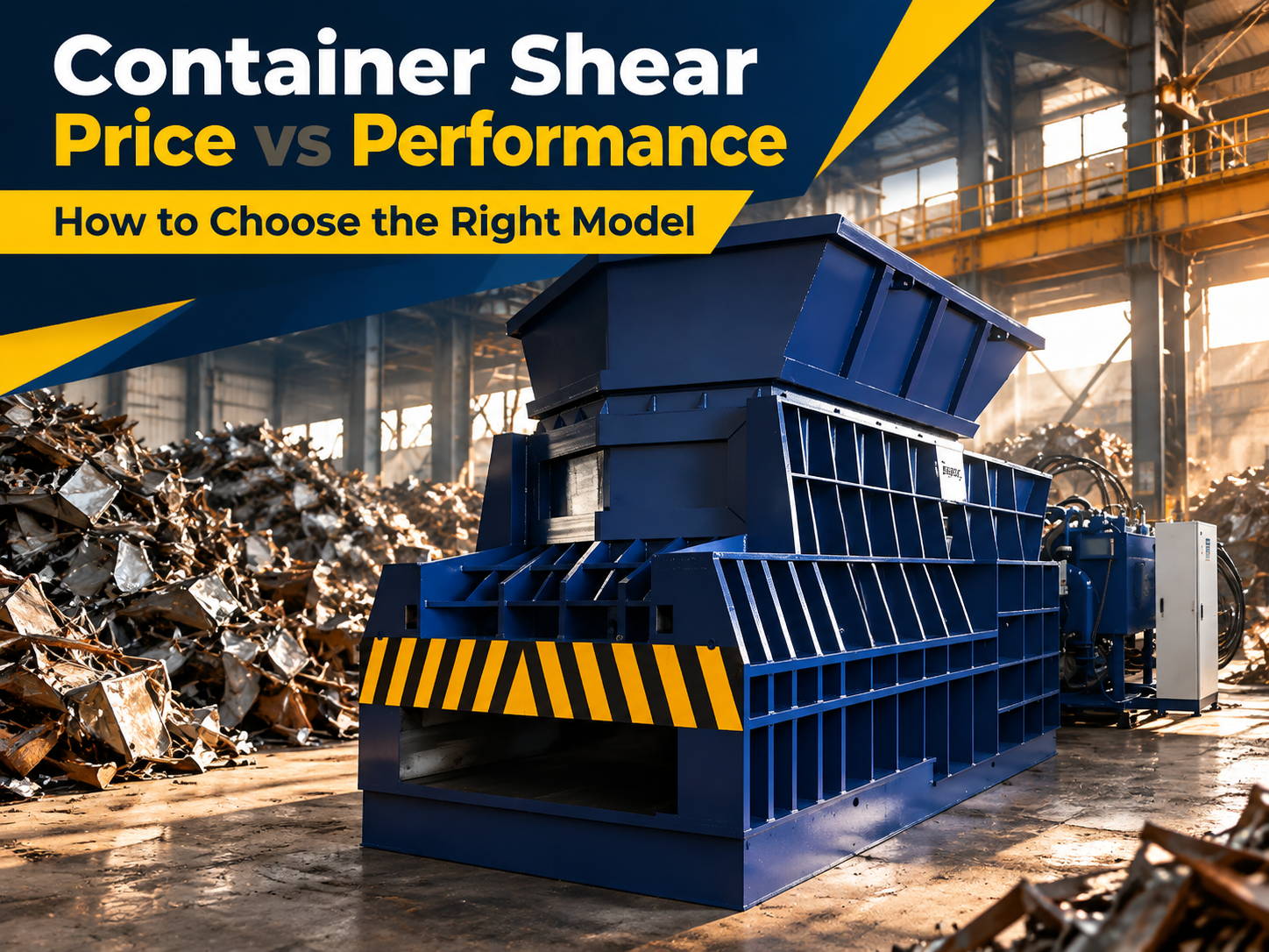container shear price vs performance how to choose the right model