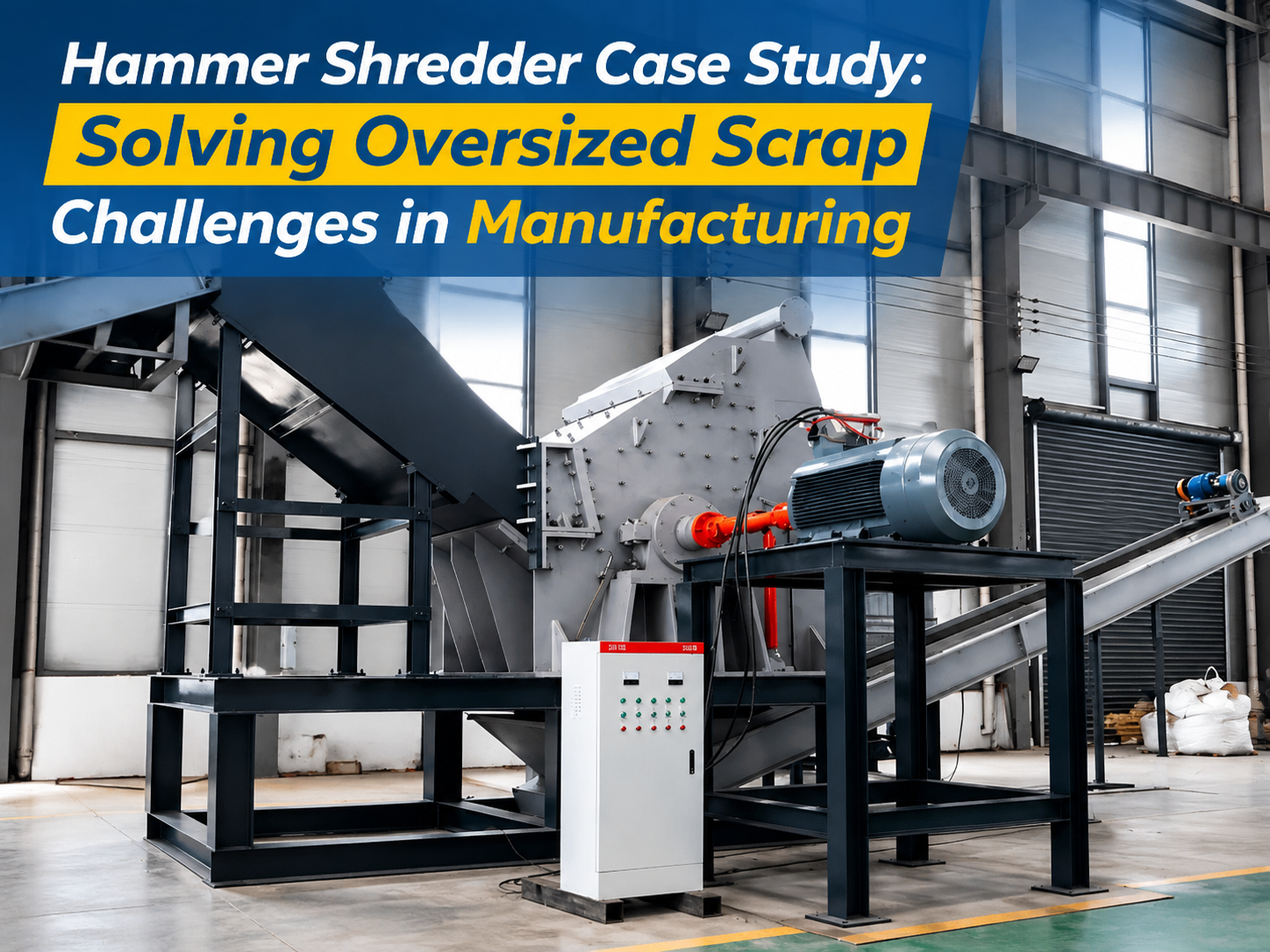 hammer shredder case study solving oversized scrap challenges in manufacturing