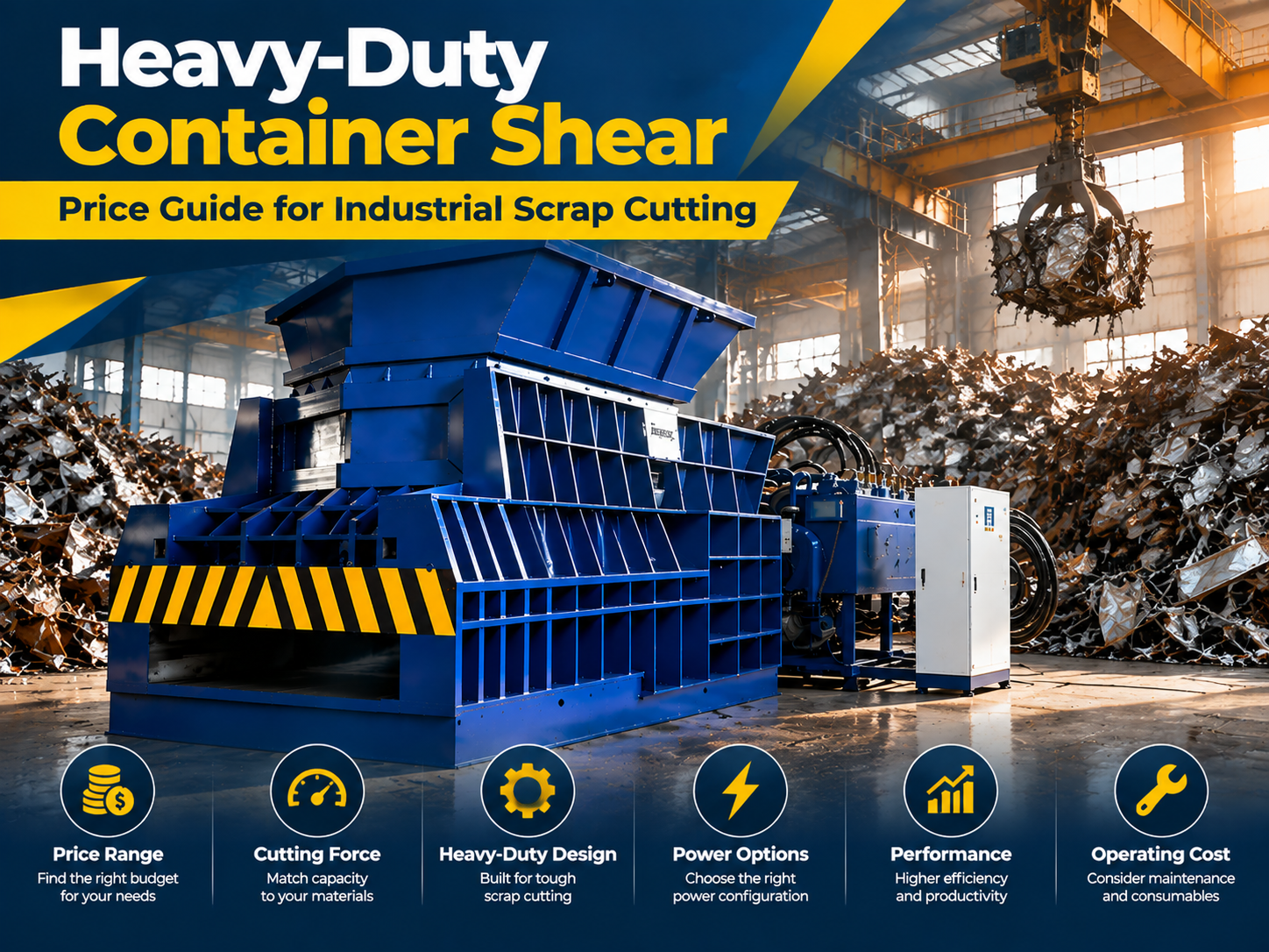 heavy duty container shear price guide for industrial scrap cutting a comprehensive invest