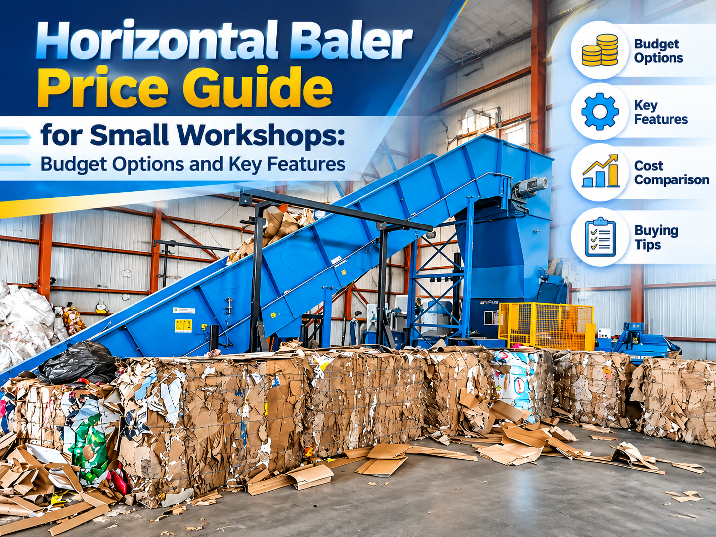 horizontal baler price guide for small workshops budget options and key features