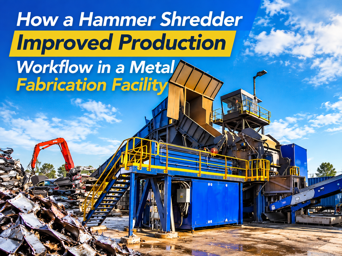 how a hammer shredder improved production workflow in a metal fabrication facility