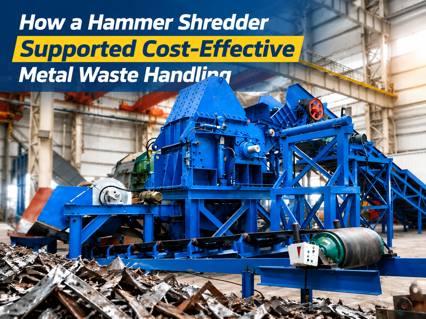 how a hammer shredder supported cost effective metal waste handling a comprehensive guide