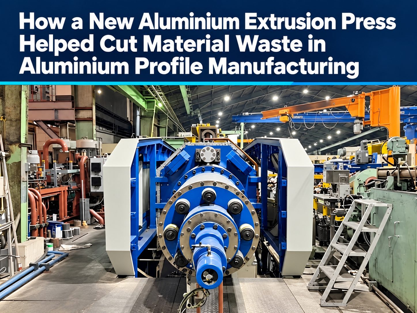 how a new aluminium extrusion press helped cut material waste in aluminium profile manufac