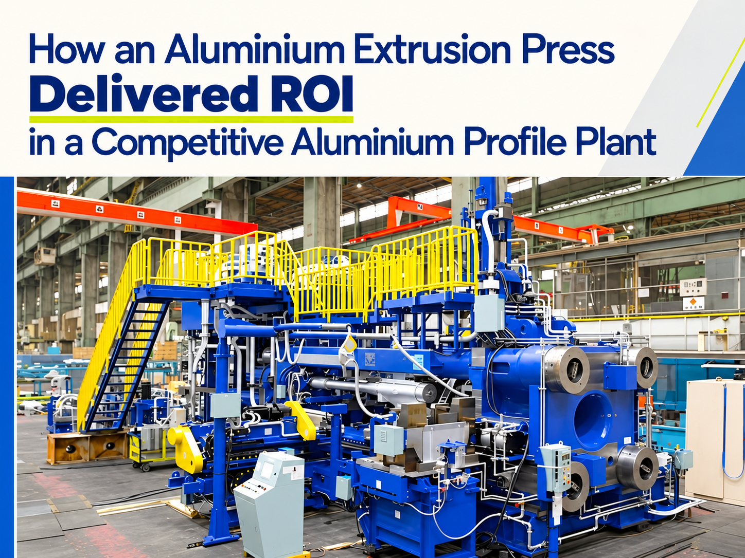 how an aluminium extrusion press delivered roi in a competitive aluminium profile plant