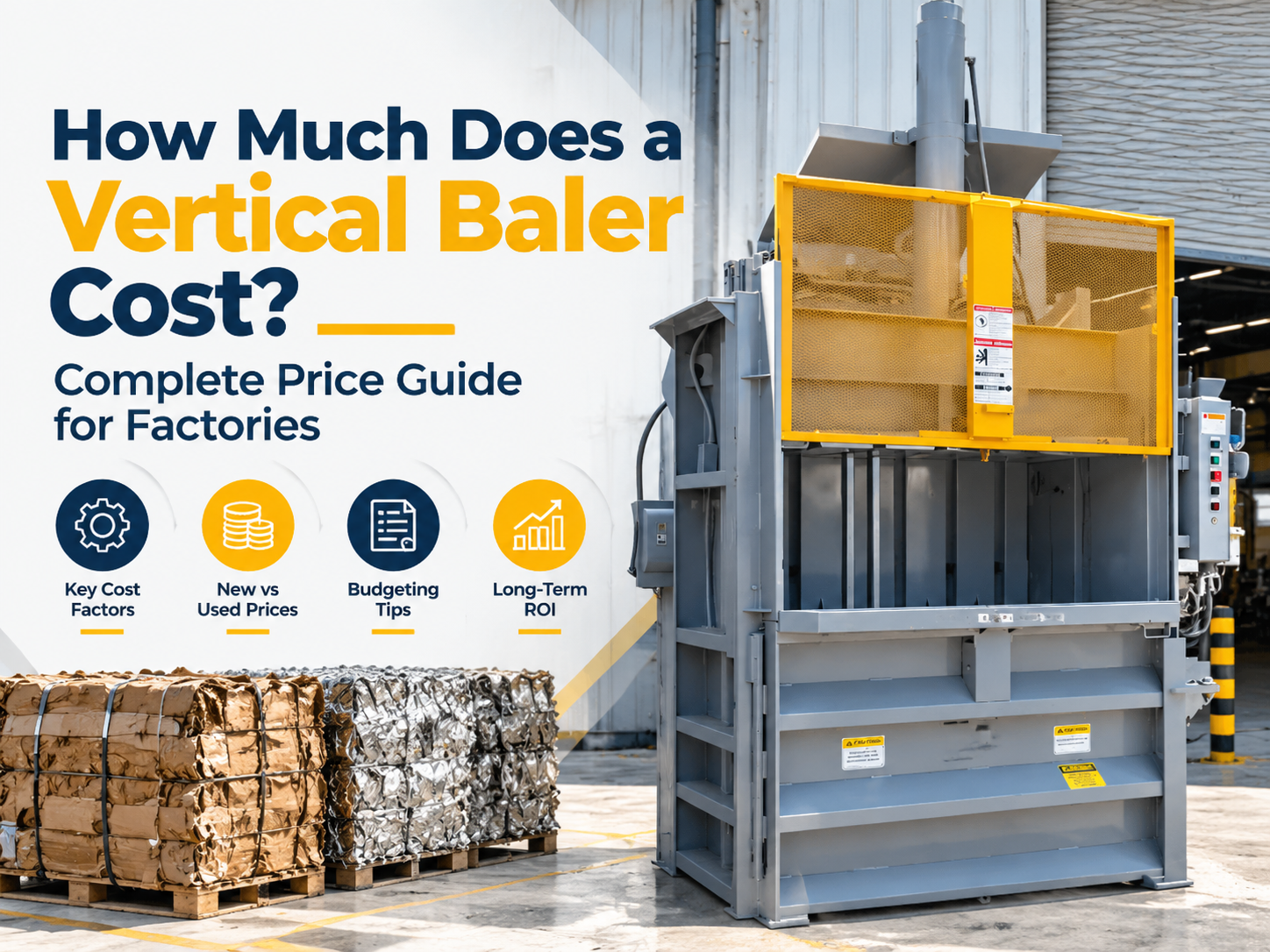 how much does a vertical baler cost complete price guide for factories