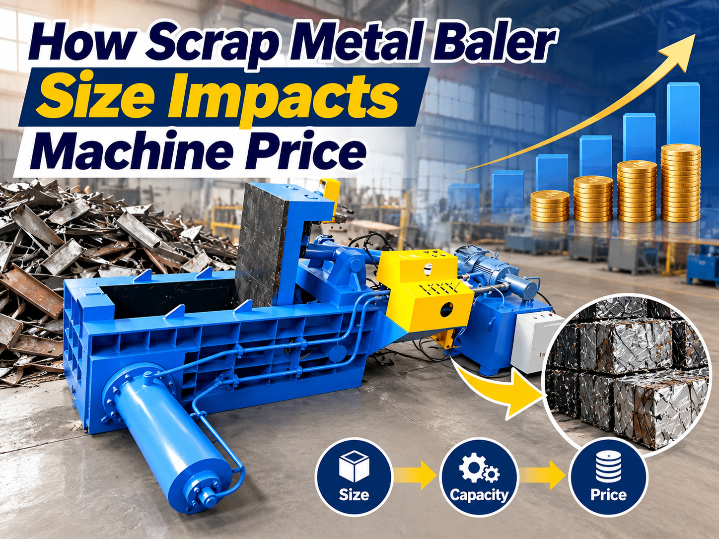 how scrap metal baler size impacts machine price a comprehensive industrial guide