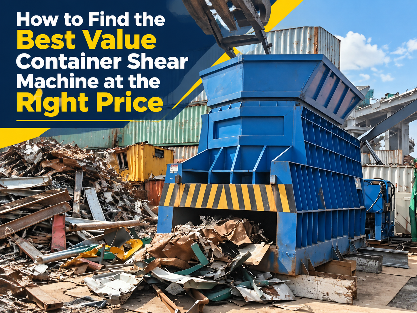 how to find the best value container shear machine at the right price a comprehensive hars