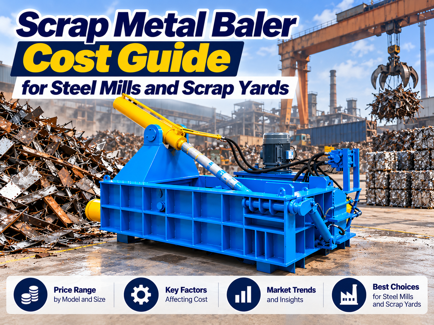 scrap metal baler cost guide for steel mills and scrap yards a comprehensive investment an