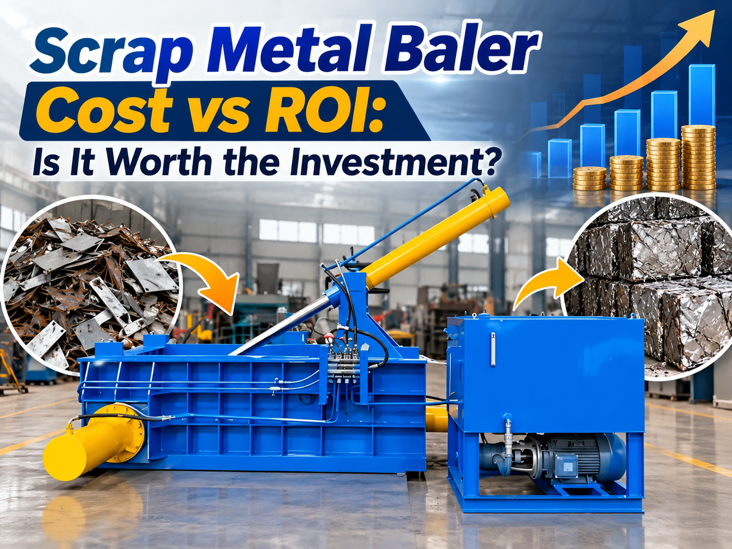 scrap metal baler cost vs roi is it worth the investment