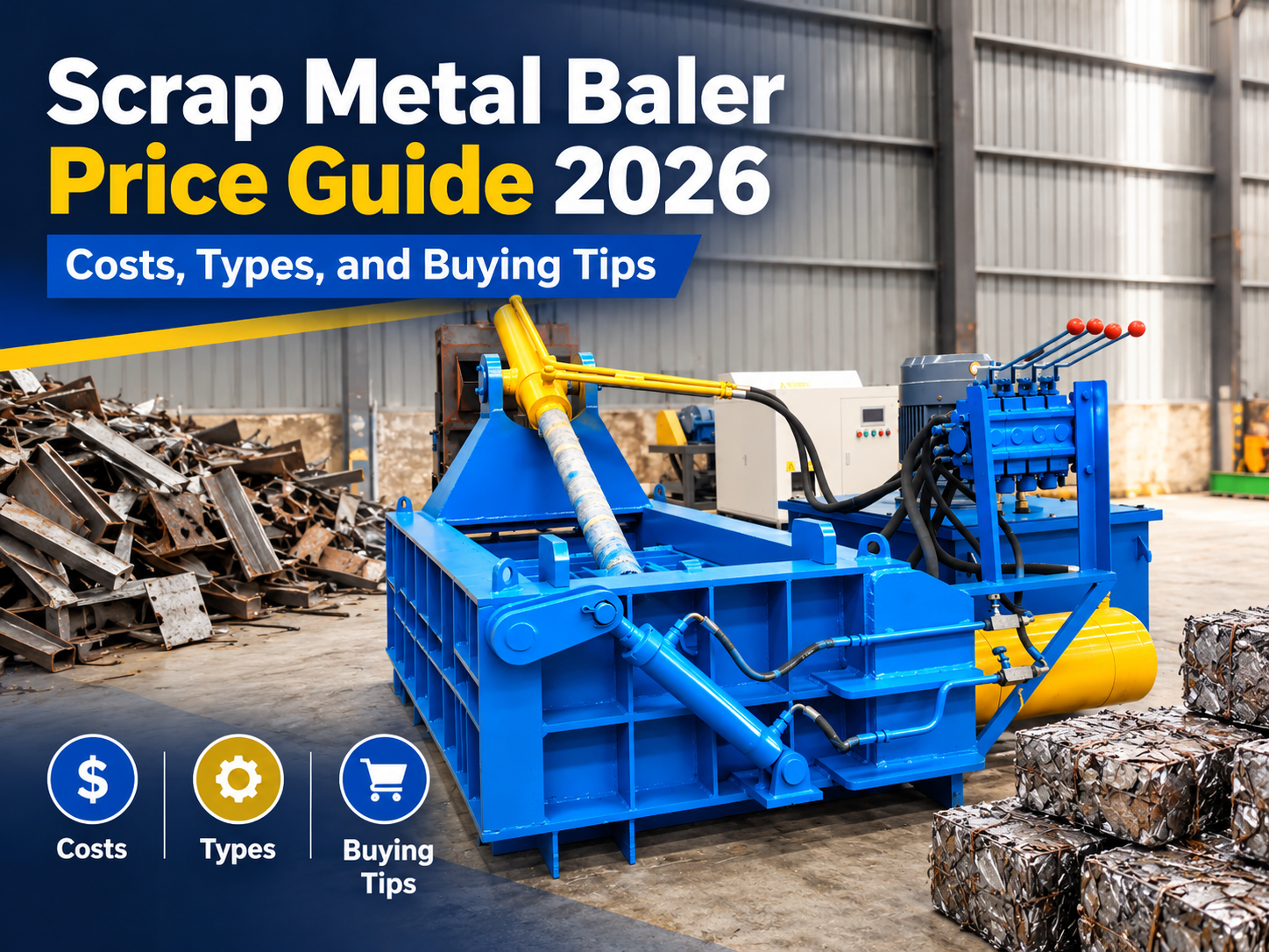 scrap metal baler price guide 2026 costs types and buying tips