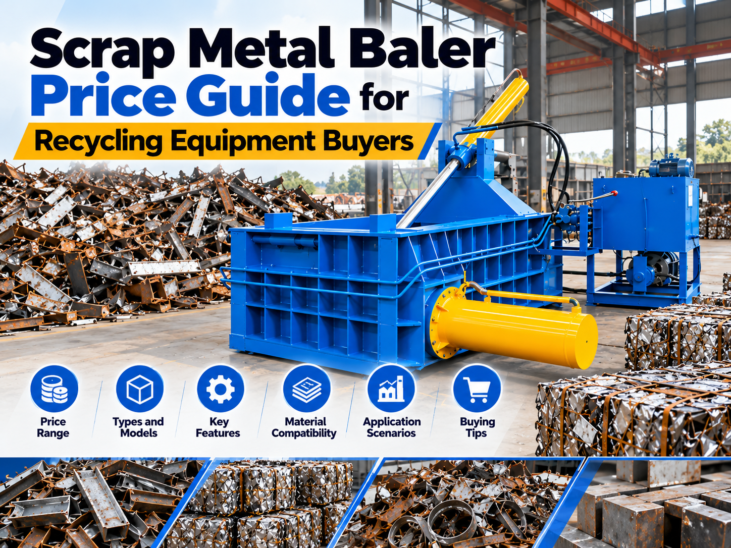 scrap metal baler price guide for recycling equipment buyers a comprehensive harsle analys