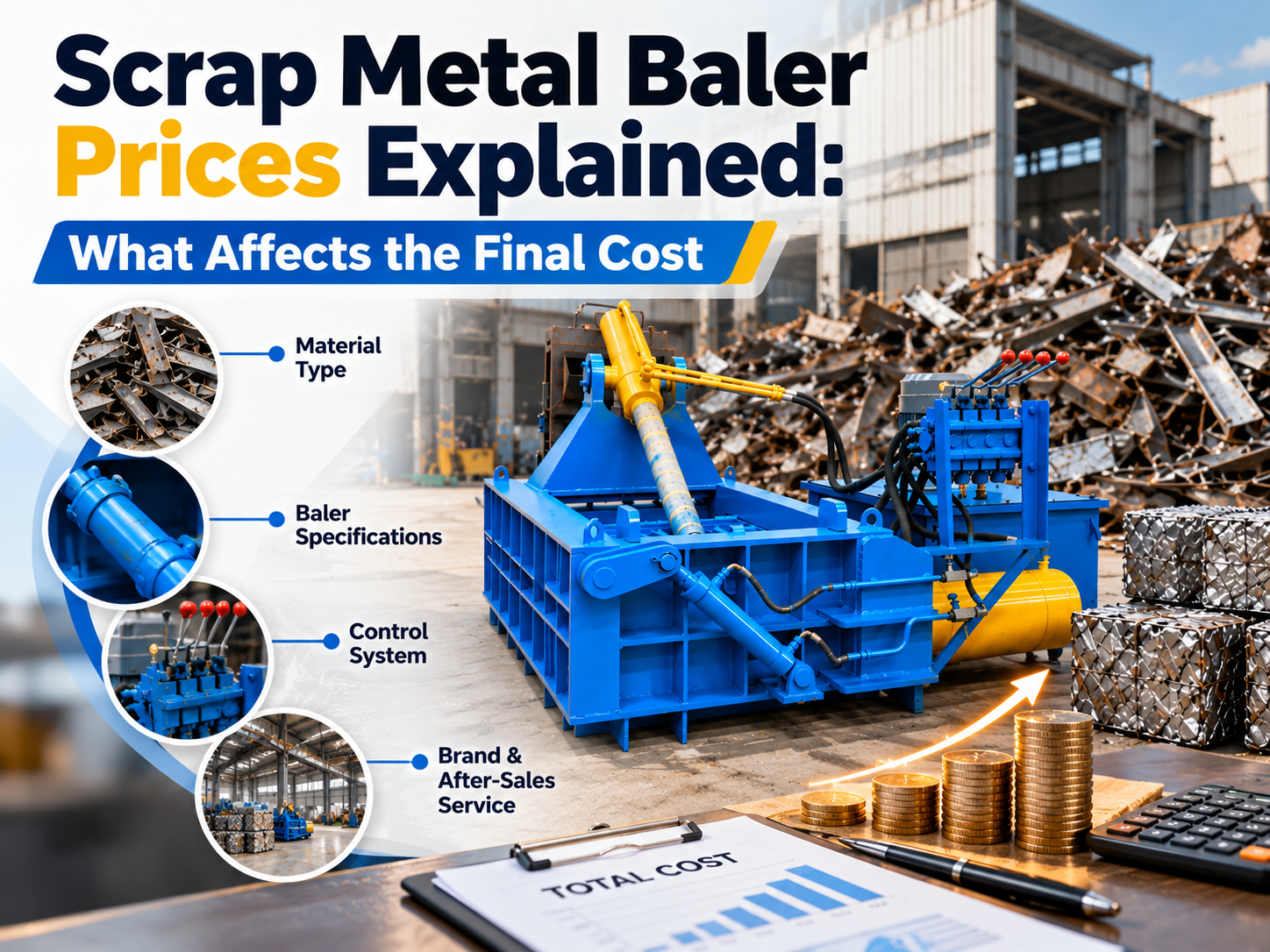 scrap metal baler prices explained what affects the final cost