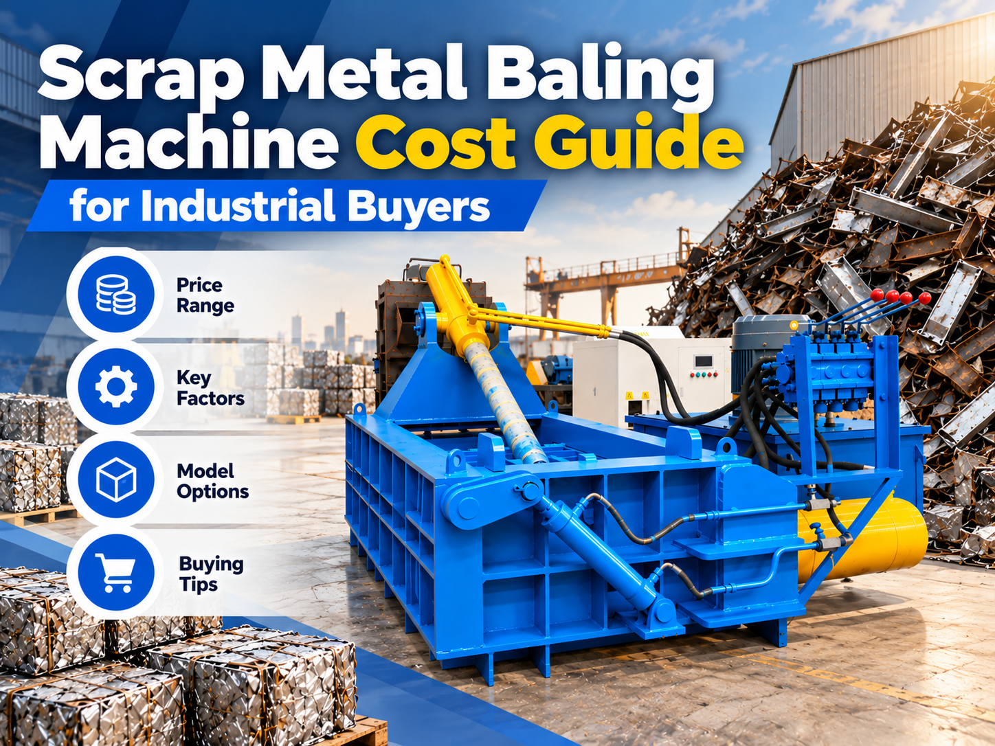 scrap metal baling machine cost guide for industrial buyers