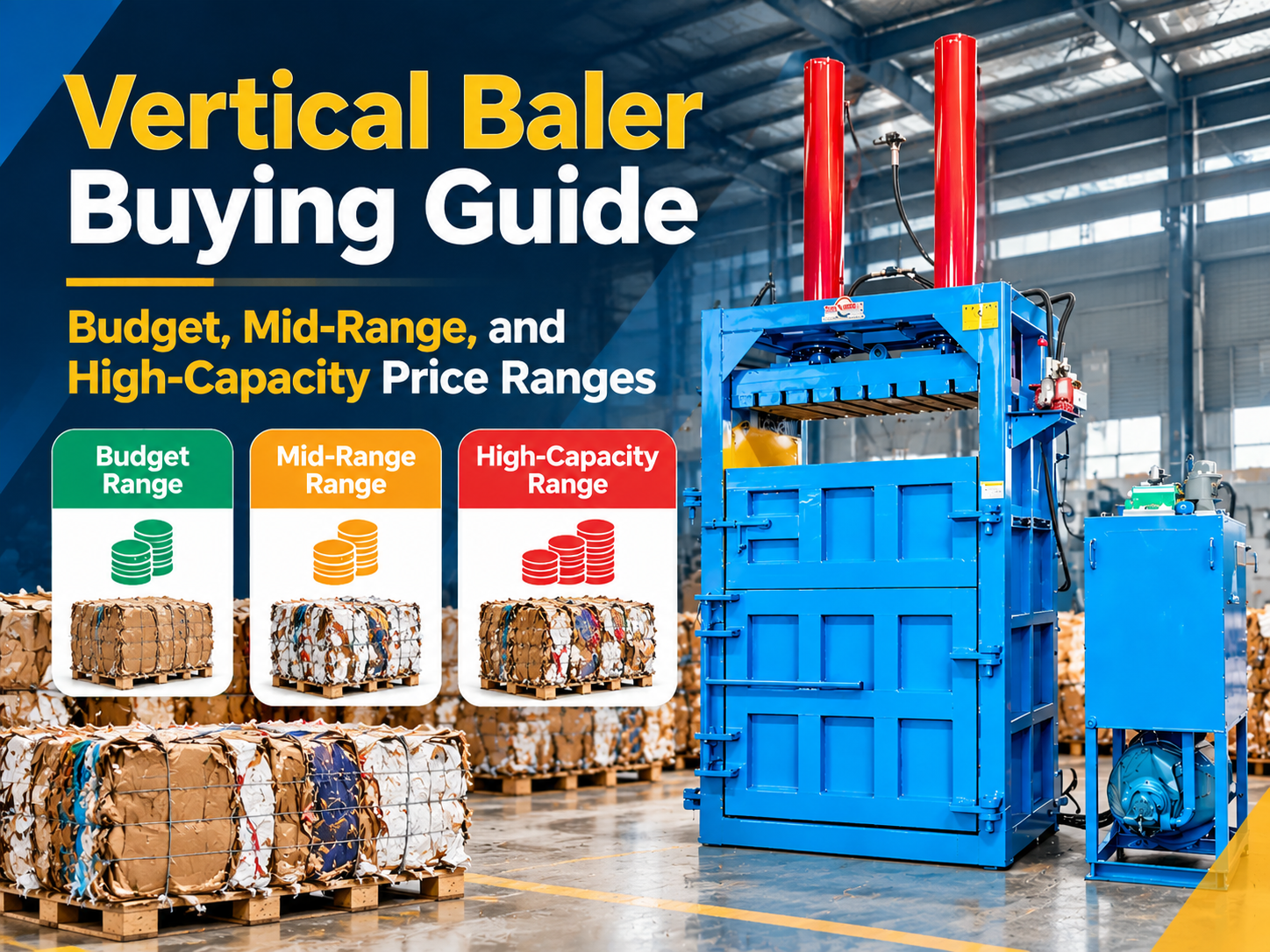 vertical baler buying guide budget mid range and high capacity price ranges