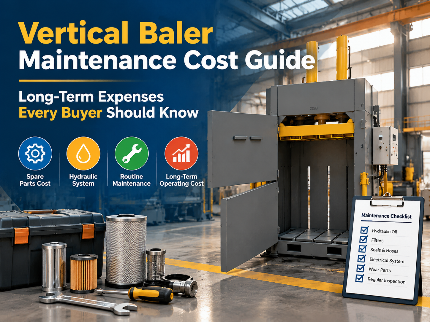 vertical baler maintenance cost guide long term expenses every buyer should know