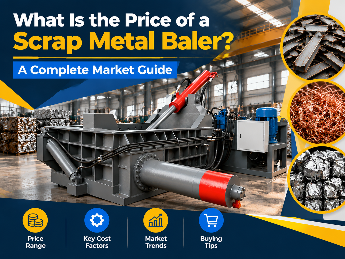 what is the price of a scrap metal baler a complete market guide